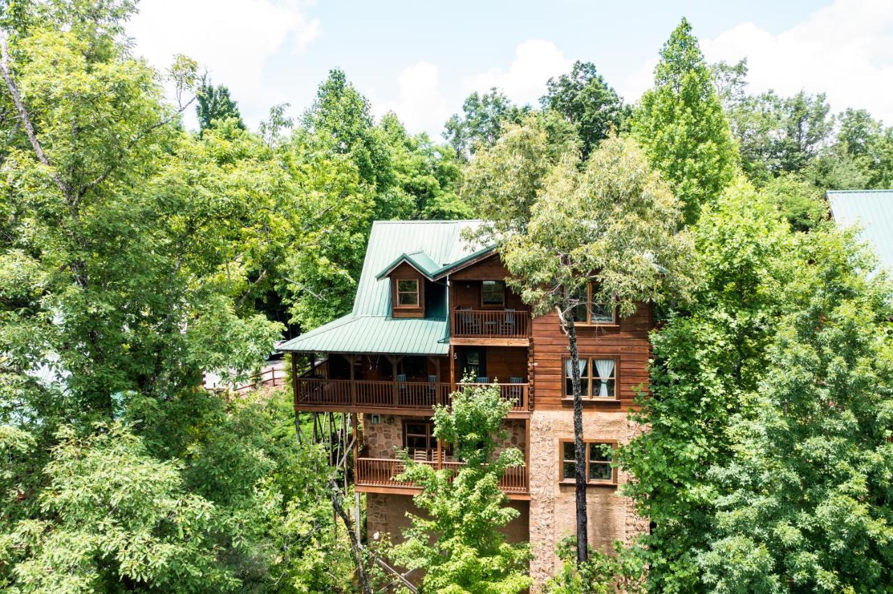 Mountain View 5 Bdrm Gatlinburg Cabin Near Downtown Arts Luaran gambar