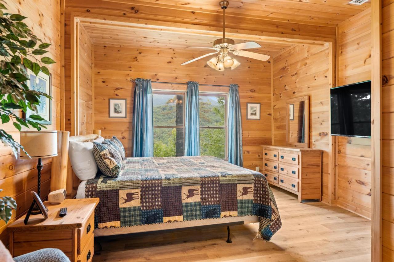 Mountain View 5 Bdrm Gatlinburg Cabin Near Downtown Arts Luaran gambar