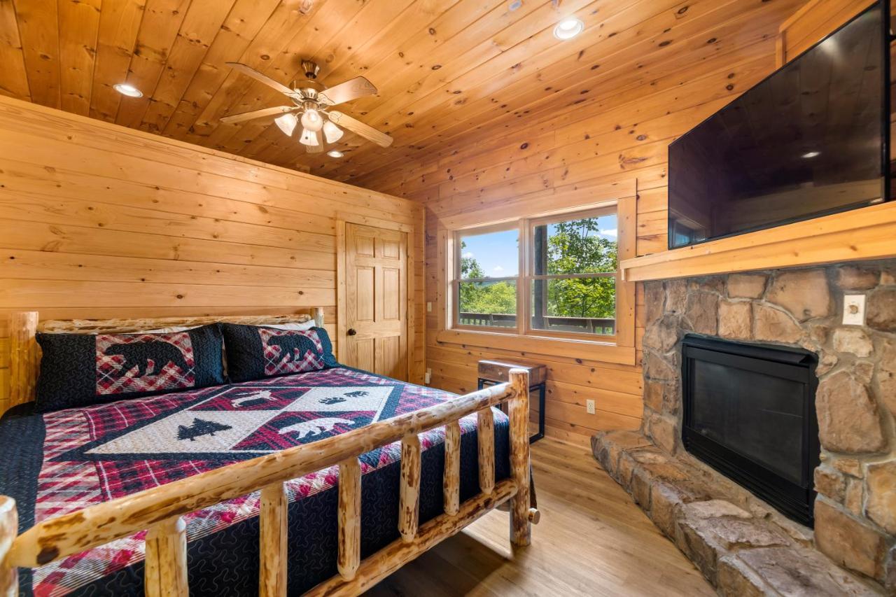 Mountain View 5 Bdrm Gatlinburg Cabin Near Downtown Arts Luaran gambar