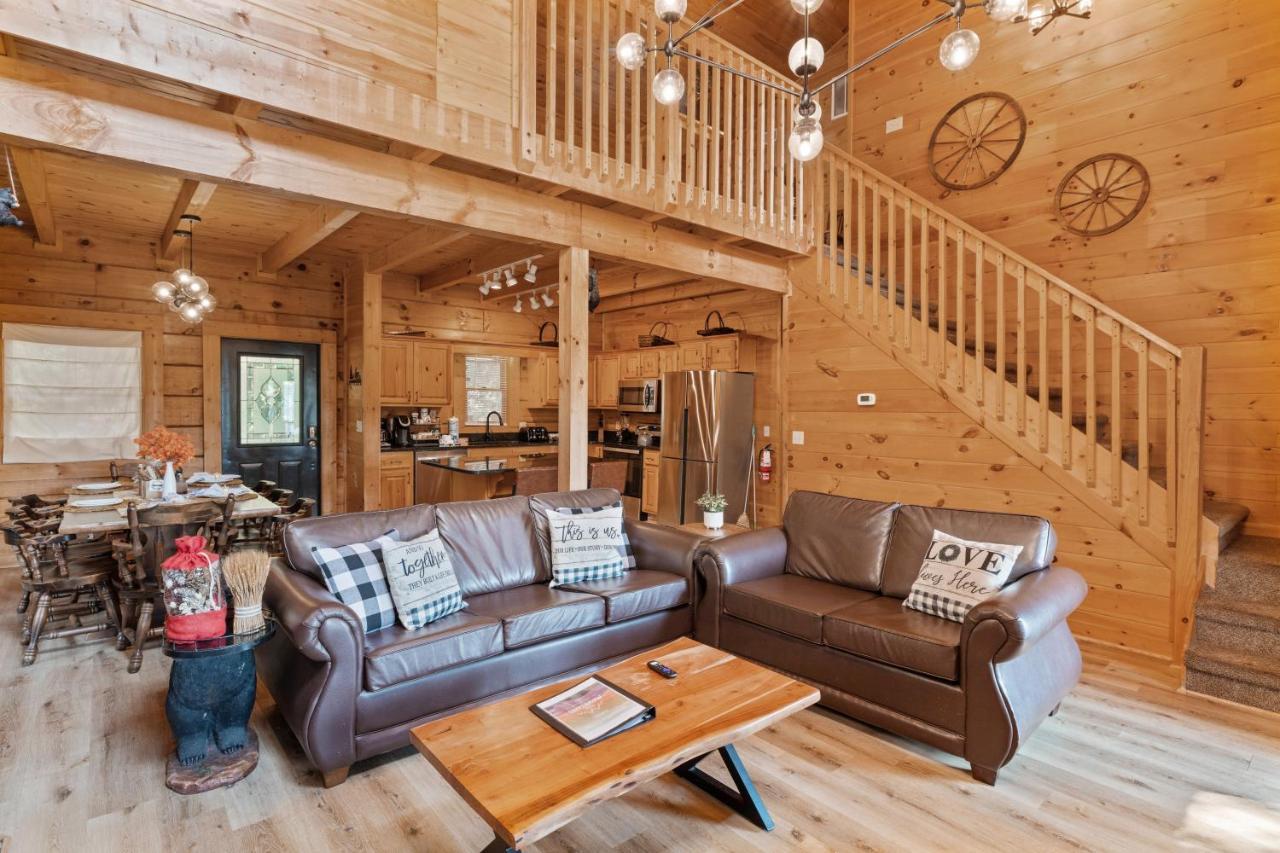 Mountain View 5 Bdrm Gatlinburg Cabin Near Downtown Arts Luaran gambar