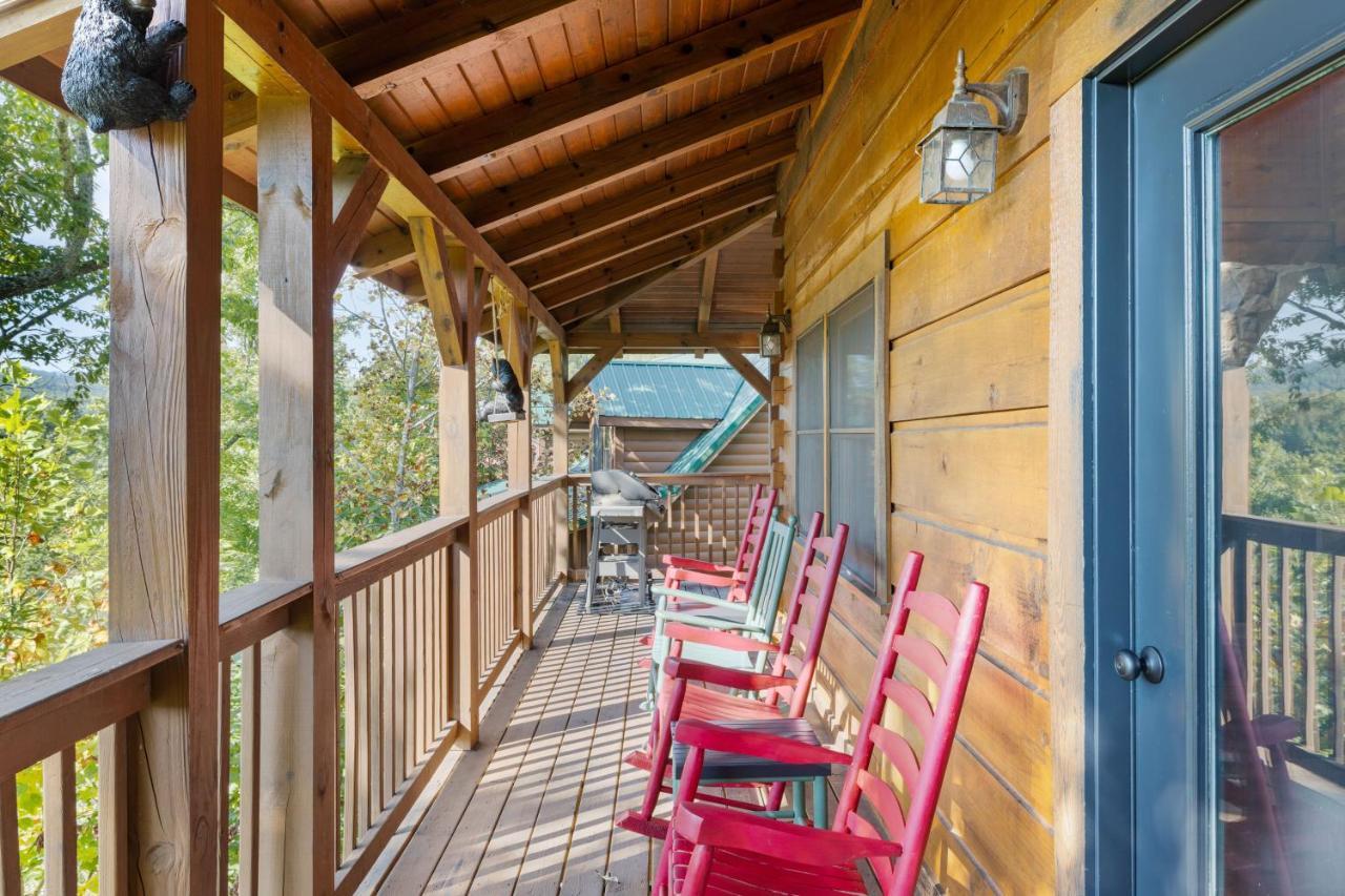 Mountain View 5 Bdrm Gatlinburg Cabin Near Downtown Arts Luaran gambar