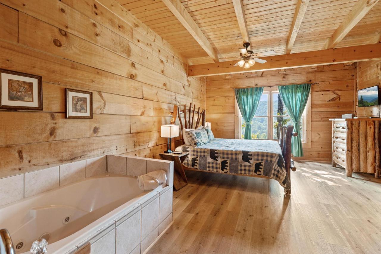 Mountain View 5 Bdrm Gatlinburg Cabin Near Downtown Arts Luaran gambar